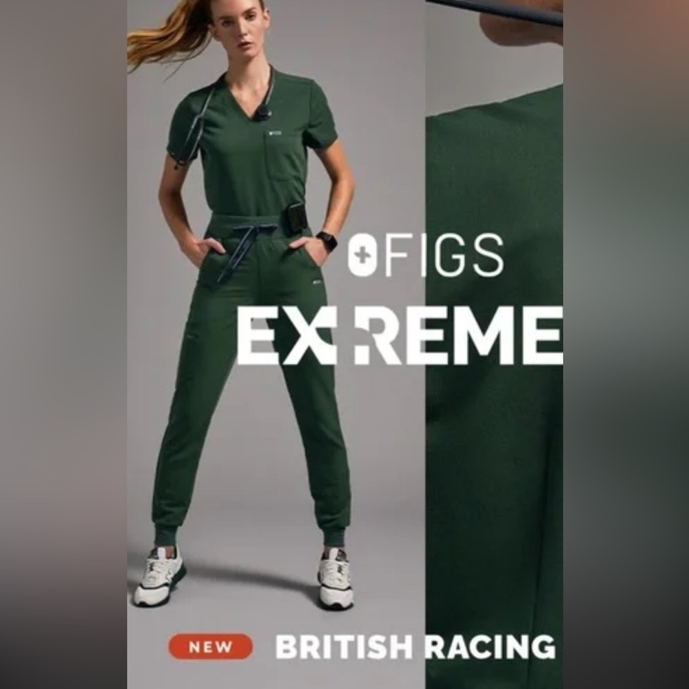 Figs British racing green set